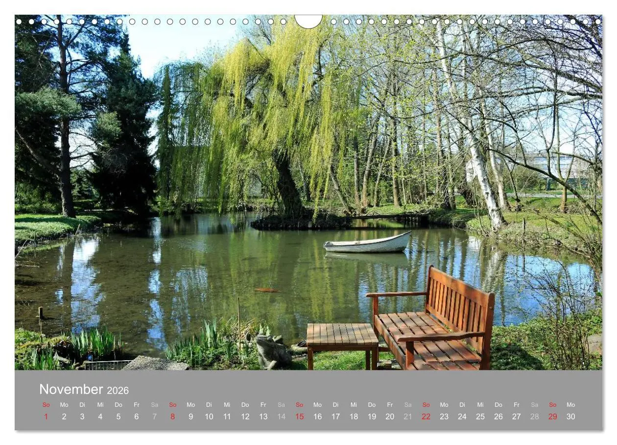 Bild: 9783516059366 | Romantische Garten-Paradiese (Wandkalender 2026 DIN A3 quer),...
