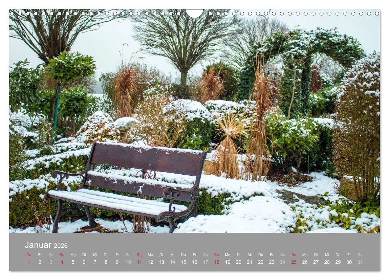 Bild: 9783516059366 | Romantische Garten-Paradiese (Wandkalender 2026 DIN A3 quer),...