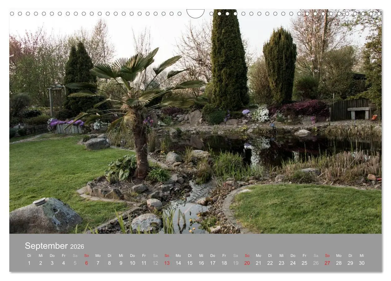 Bild: 9783516059366 | Romantische Garten-Paradiese (Wandkalender 2026 DIN A3 quer),...