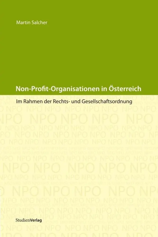 Cover: 9783706519366 | Non-Profit-Organisationen in Österreich im Rahmen der Rechts- und...