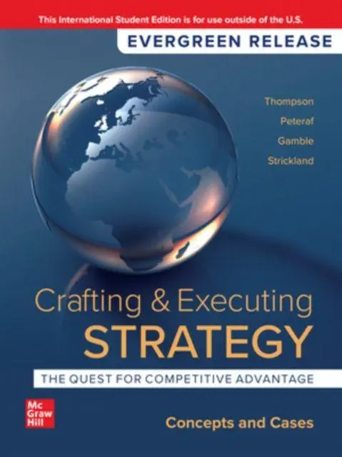 Cover: 9781266849466 | Crafting &amp; Executing Strategy: The Quest for Competitive Advantage:...