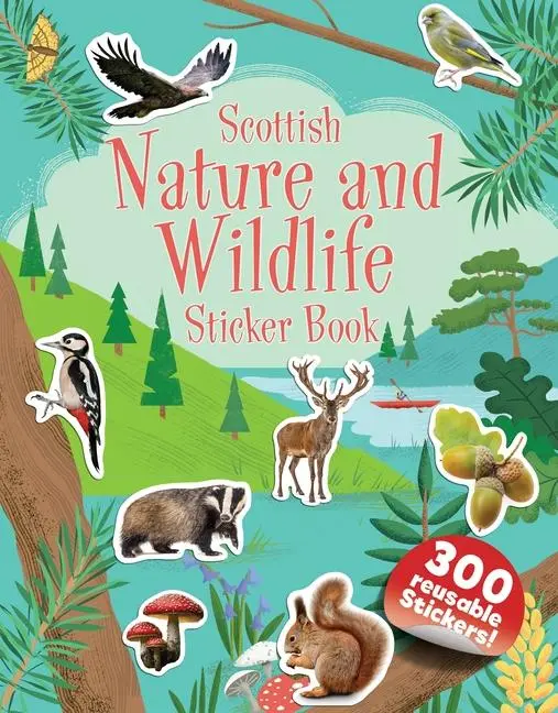 Cover: 9781780279466 | Scottish Nature and Wildlife Sticker Book | Taschenbuch | Englisch
