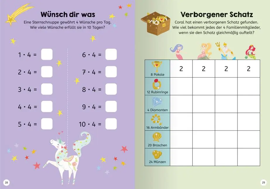 Bild: 9783473489466 | Einhorn-Akademie - 1x1 | Lisa Regan | Taschenbuch | 48 S. | Deutsch