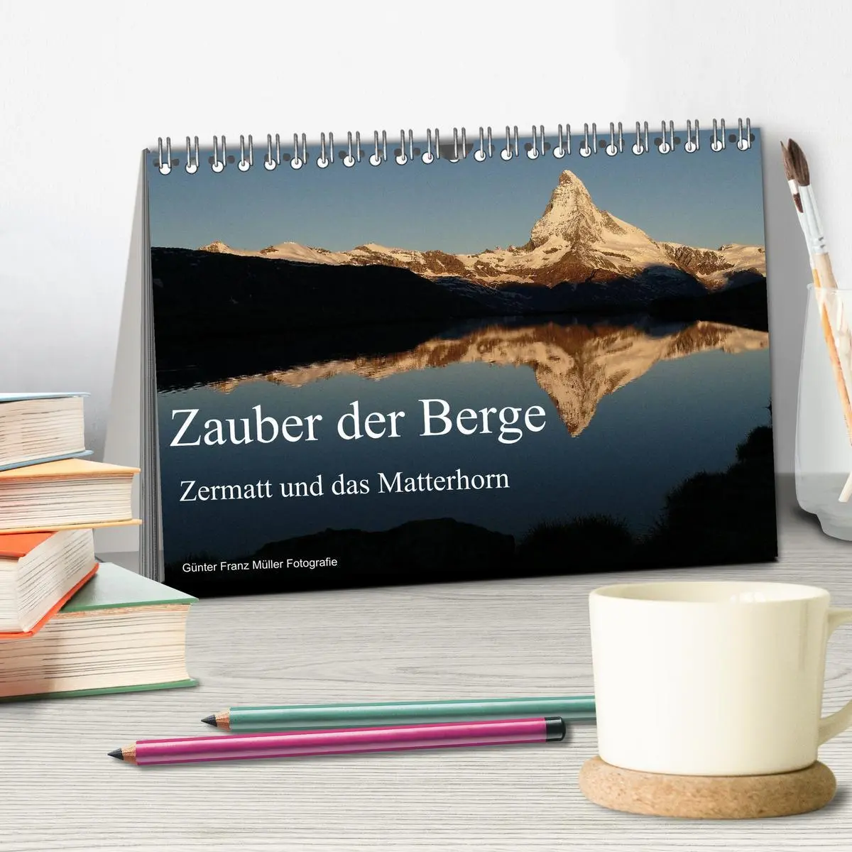 Bild: 9783516119466 | Zauber der Berge Zermatt und das Matterhorn (Tischkalender 2026 DIN...