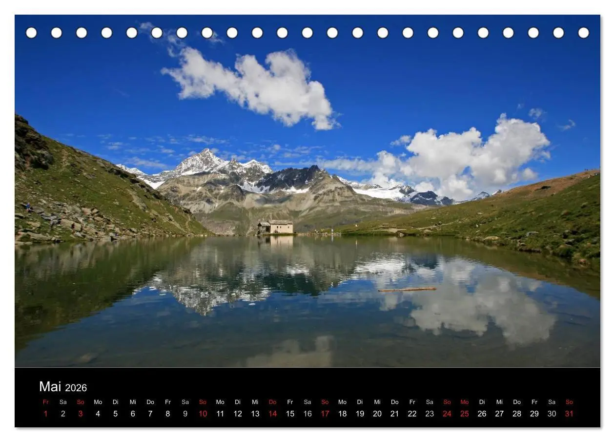 Bild: 9783516119466 | Zauber der Berge Zermatt und das Matterhorn (Tischkalender 2026 DIN...