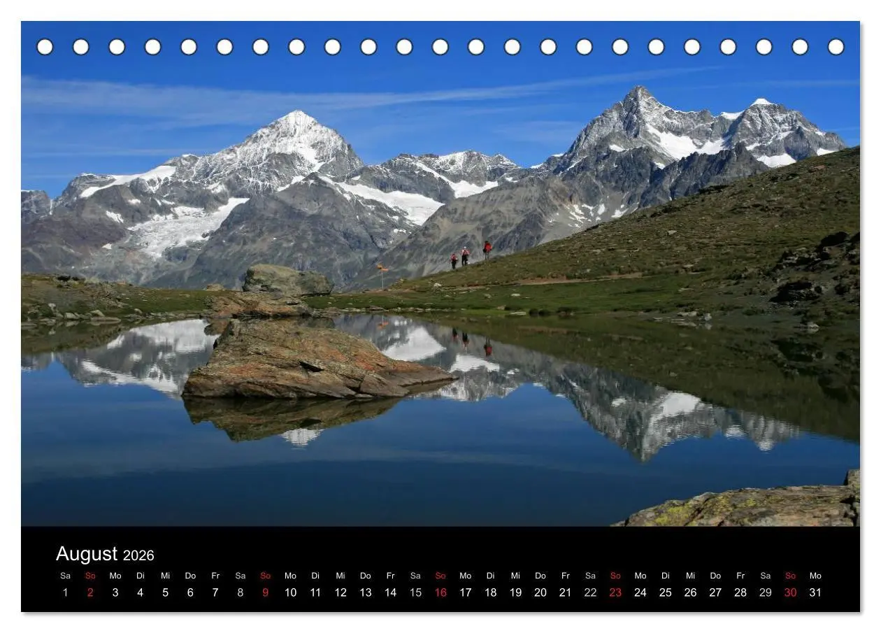 Bild: 9783516119466 | Zauber der Berge Zermatt und das Matterhorn (Tischkalender 2026 DIN...