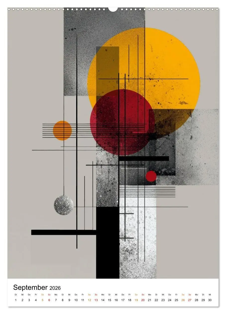 Bild: 9783516739466 | Bauhaus Re:Vision (hochwertiger Premium Wandkalender 2026 DIN A2...