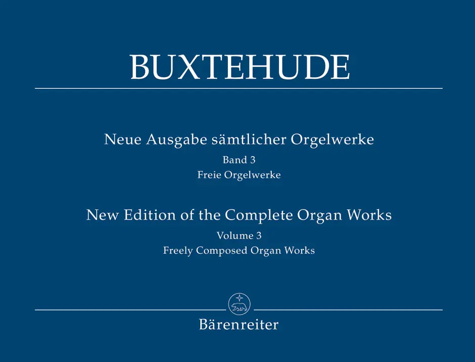Cover: 9790006489466 | Orgelwerke 3 Freie Orgelwerke | Dietrich Buxtehude | Buch