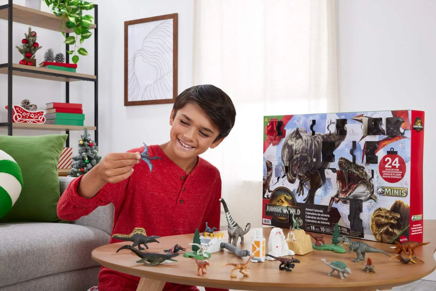 Bild: 194735309566 | Jurassic World Adventskalender | Kalender | Karton | Deutsch | Mattel