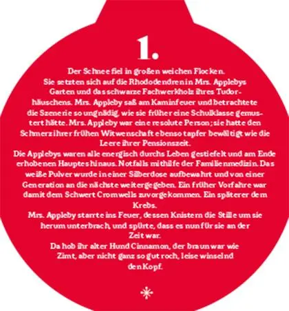 Bild: 4250364119566 | Apfel, Zimt und Todeshauch | Tessa Korber | Kalender | 24 S. | Deutsch