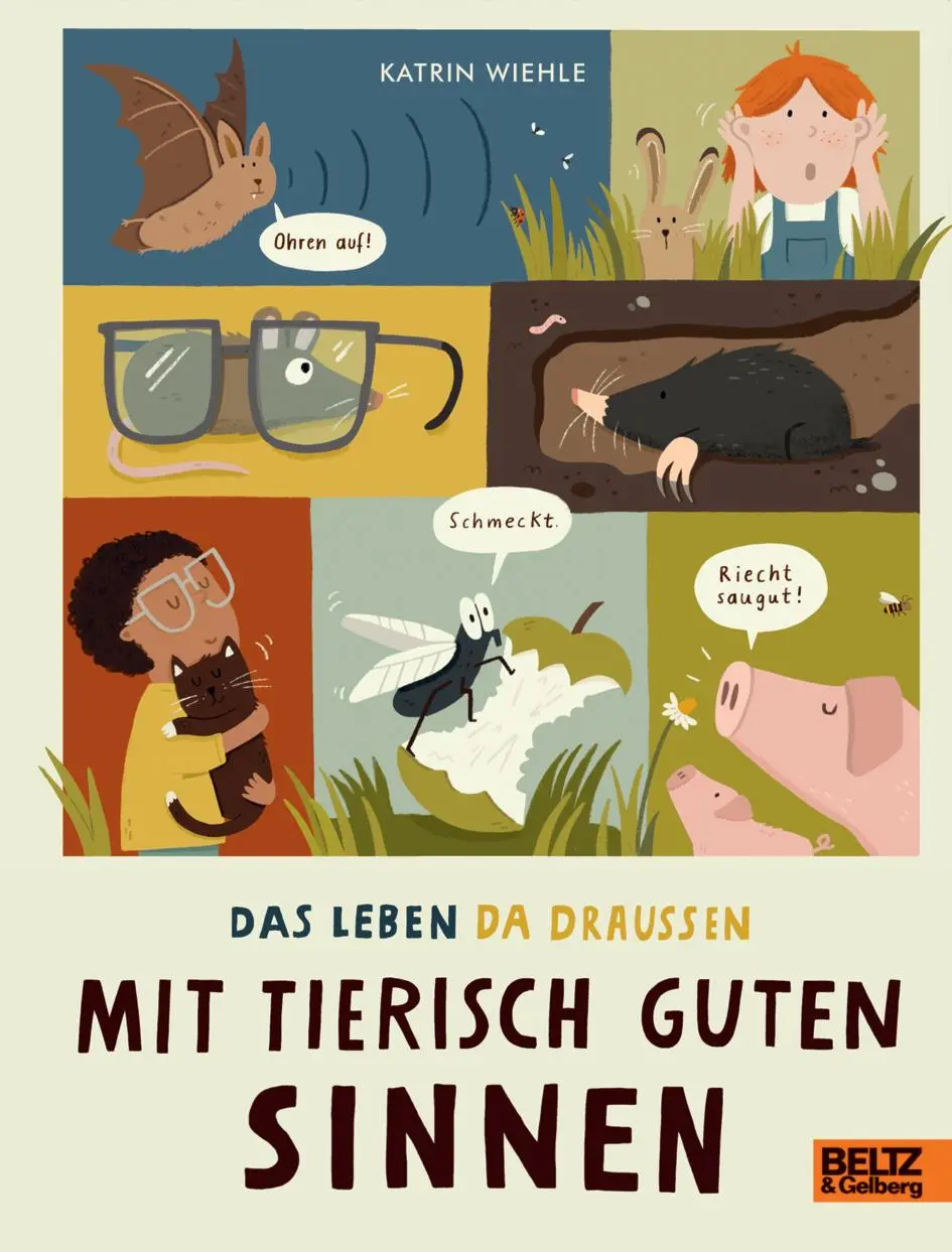 Cover: 9783407759566 | Mit tierisch guten Sinnen | Das Leben da draußen | Katrin Wiehle