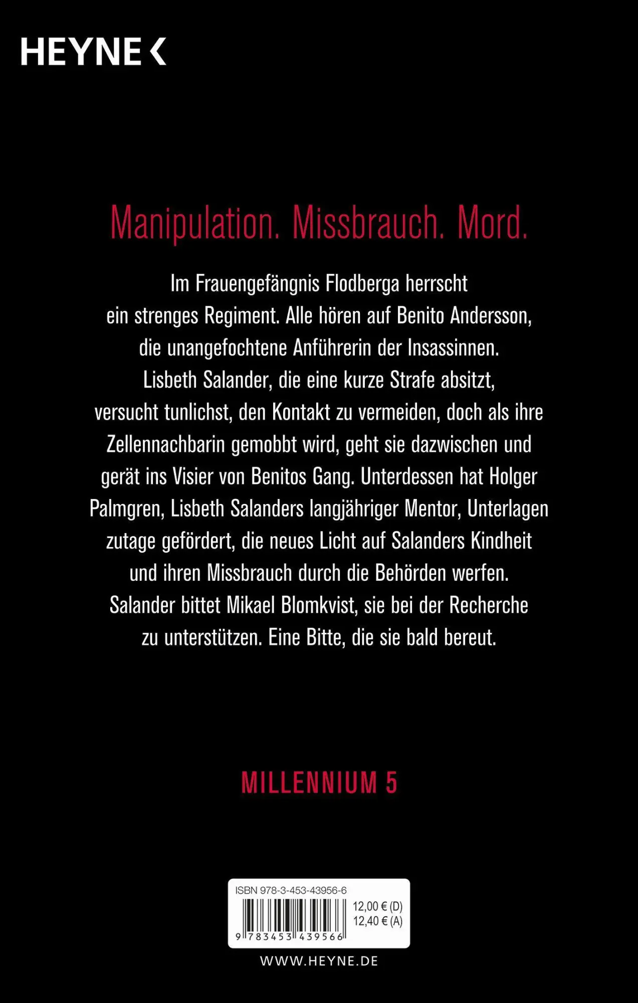 Bild: 9783453439566 | Verfolgung | Roman | David Lagercrantz | Taschenbuch | 480 S. | 2018