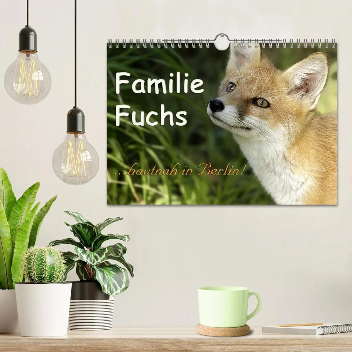 Bild: 9783457949566 | Familie Fuchs hautnah in Berlin (Wandkalender 2026 DIN A4 quer),...