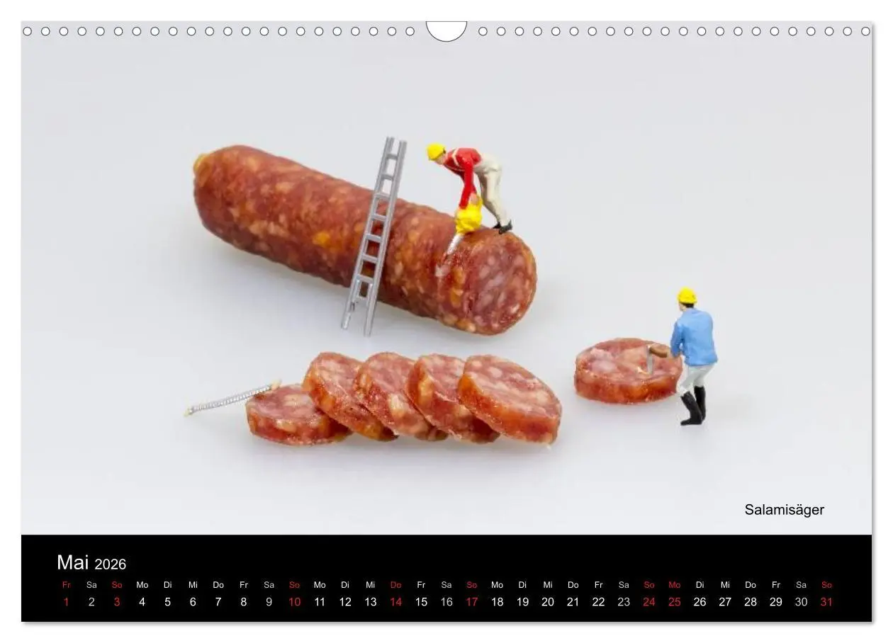 Bild: 9783516039566 | Tomatenmaler ... und andere Mini-Welten (Wandkalender 2026 DIN A3...