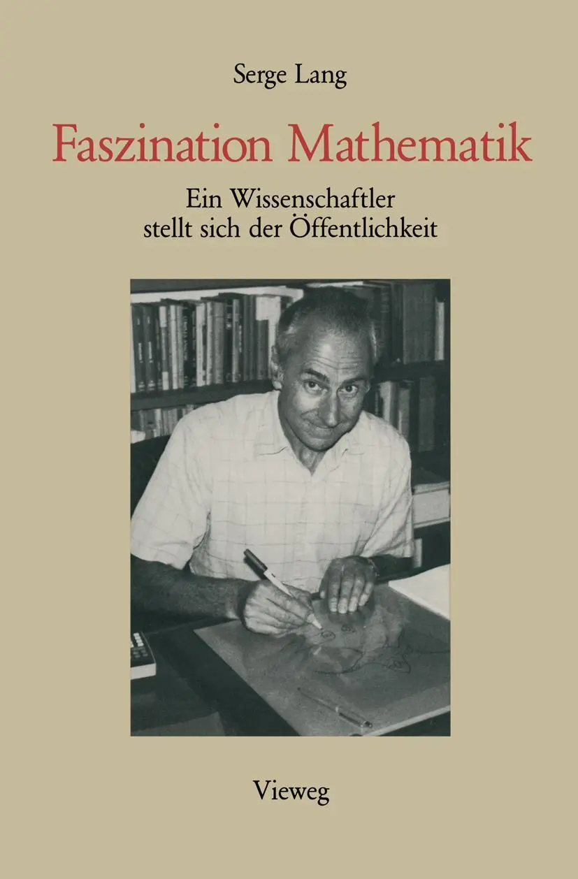 Cover: 9783528089566 | Faszination Mathematik | Serge Lang | Taschenbuch | 141 S. | Deutsch