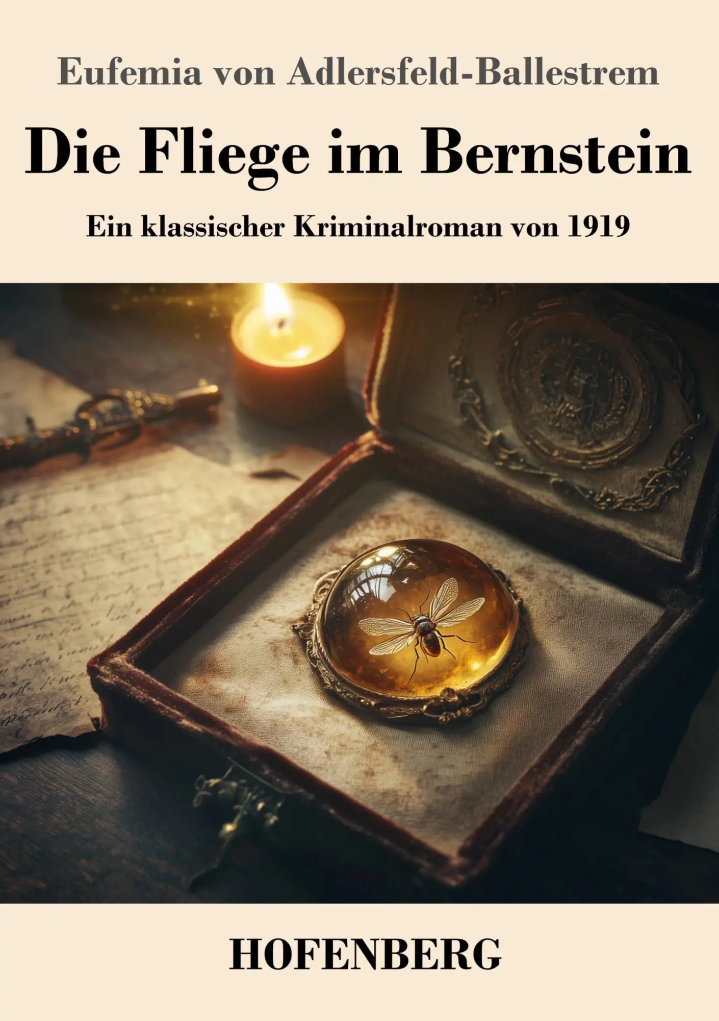 Cover: 9783743749566 | Die Fliege im Bernstein | Ein klassischer Kriminalroman von 1919