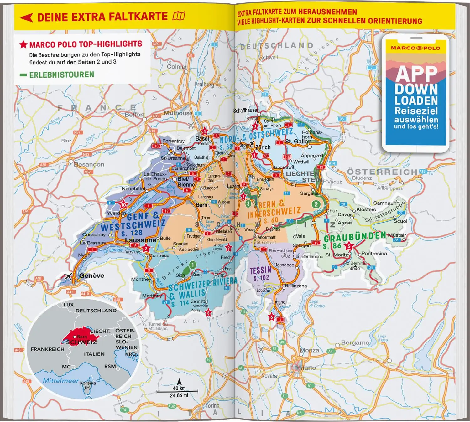Bild: 9783829739566 | MARCO POLO Reiseführer Schweiz | Marc Engelhardt | Taschenbuch | 2025