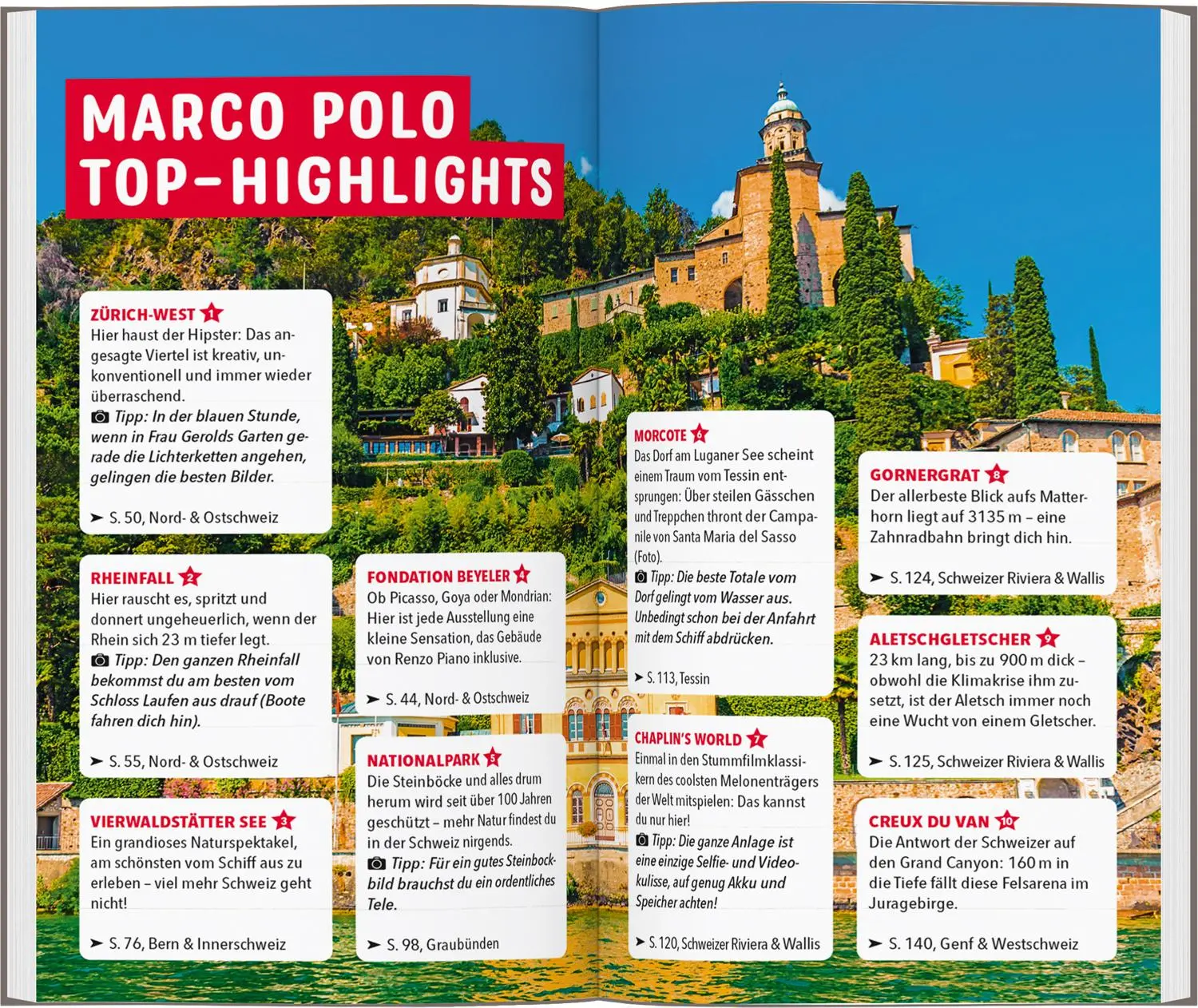 Bild: 9783829739566 | MARCO POLO Reiseführer Schweiz | Marc Engelhardt | Taschenbuch | 2025