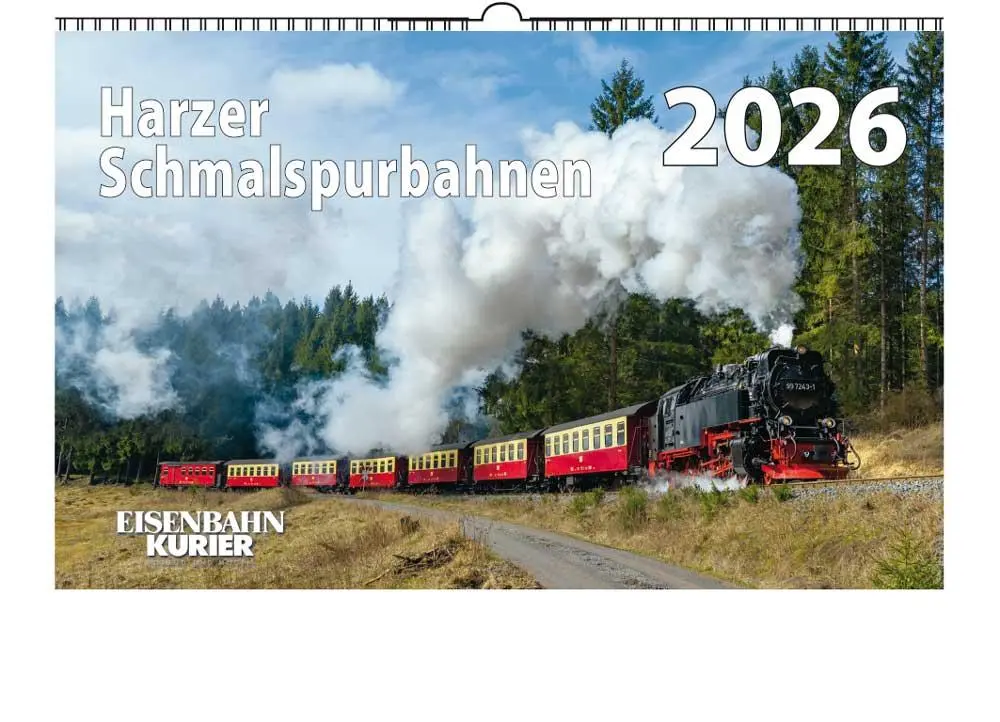 Cover: 9783844659566 | Harzer Schmalspurbahnen 2026 | Kalender | 13 S. | Deutsch | 2026