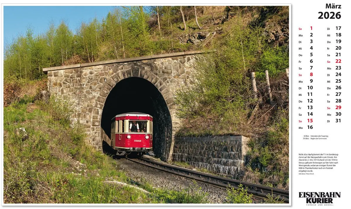 Bild: 9783844659566 | Harzer Schmalspurbahnen 2026 | Kalender | 13 S. | Deutsch | 2026