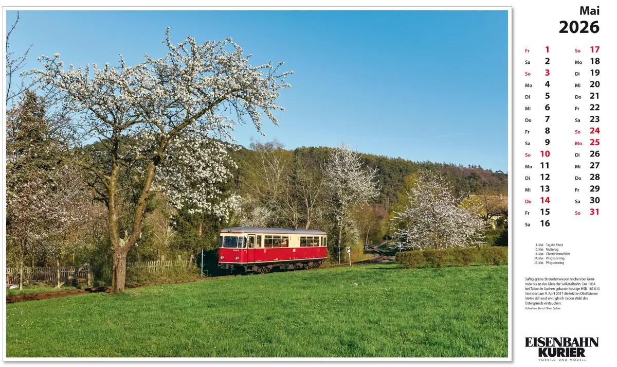 Bild: 9783844659566 | Harzer Schmalspurbahnen 2026 | Kalender | 13 S. | Deutsch | 2026