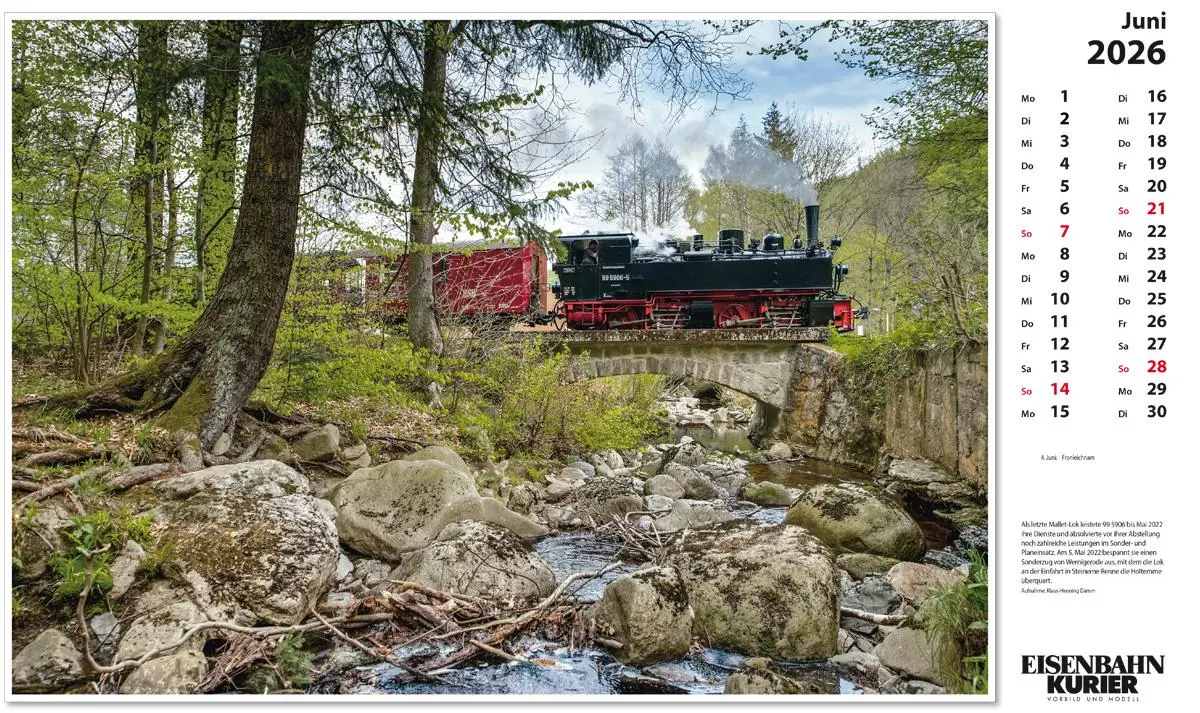 Bild: 9783844659566 | Harzer Schmalspurbahnen 2026 | Kalender | 13 S. | Deutsch | 2026