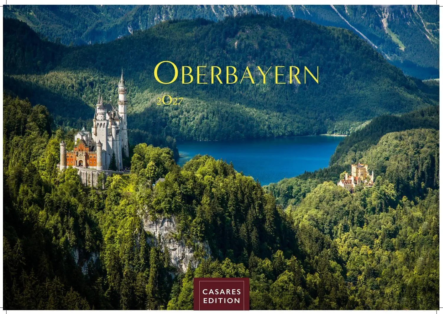 Cover: 9781835249666 | Oberbayern Kalender 2027 - Wandkalender Fotokalender Deutschland...