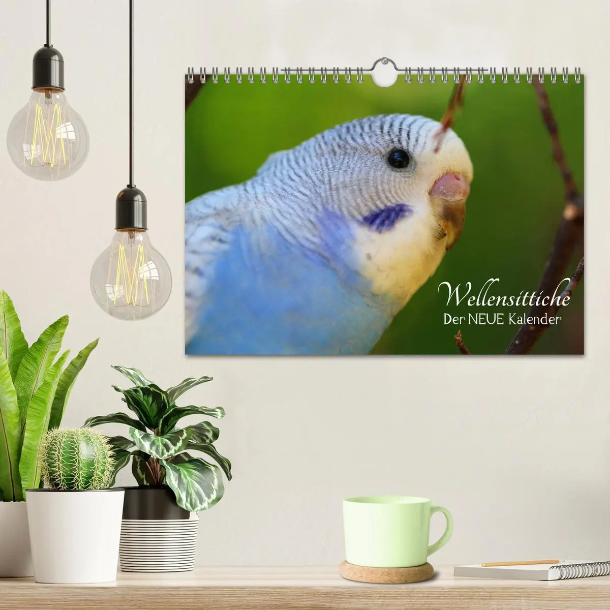 Bild: 9783457939666 | Wellensittiche - der NEUE Kalender (Wandkalender 2026 DIN A4 quer),...
