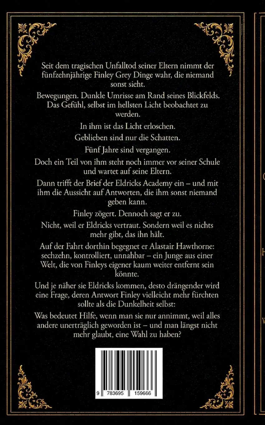 Rückseite: 9783695159666 | Die Chroniken von Grey &amp; Hawthorne | Ein Dark Academia Roman | Buch