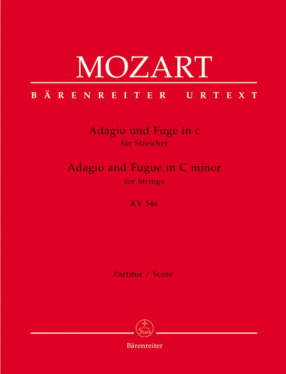 Cover: 9790006469666 | Adagio And Fugue For Strings In C Minor K.546 | for Strings and Winds