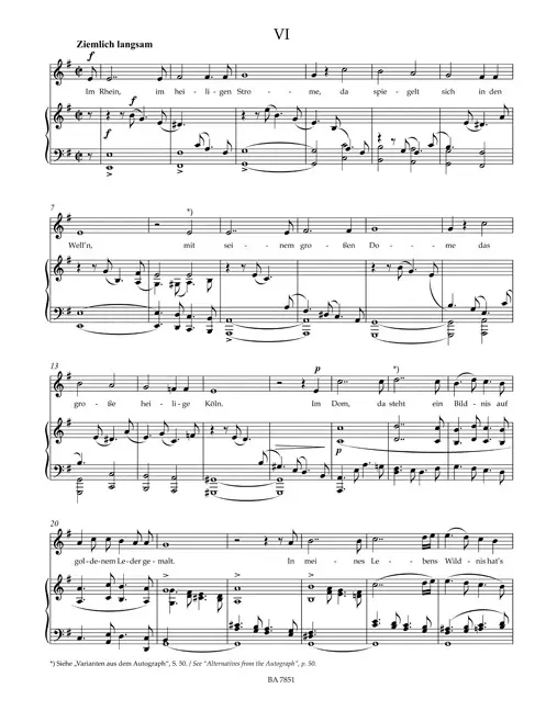 Bild: 9790006539666 | Dichterliebe op.48, Gesang u. Klavier, hohe Stimme, Spielpartitur