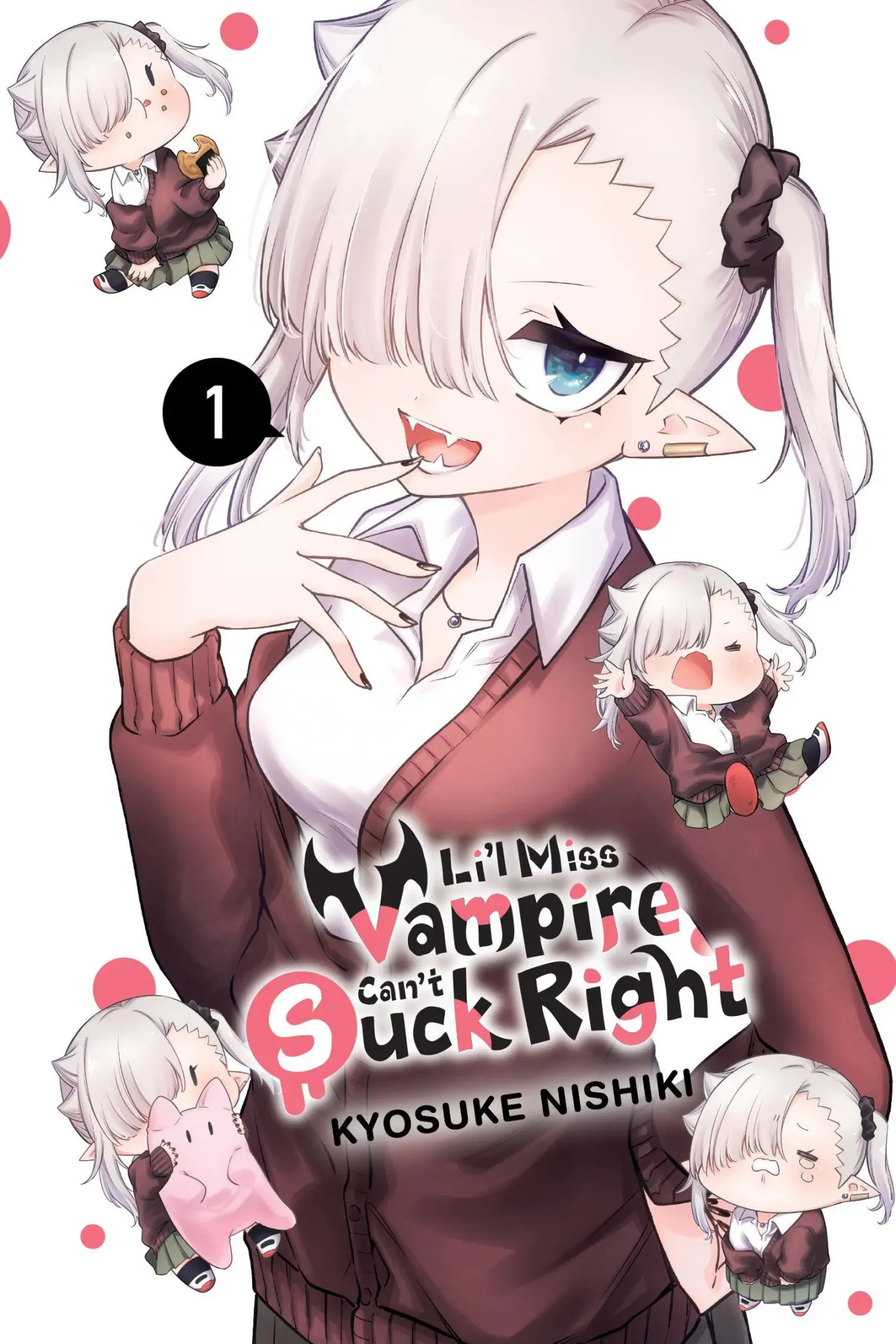 Cover: 9798855409666 | Li'l Miss Vampire Can't Suck Right, Vol. 1 | Kyosuke Nishiki | Buch