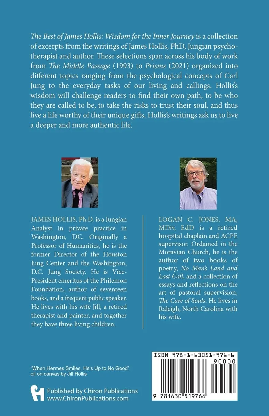 Rückseite: 9781630519766 | The Best of James Hollis | Wisdom for the Inner Journey | James Hollis
