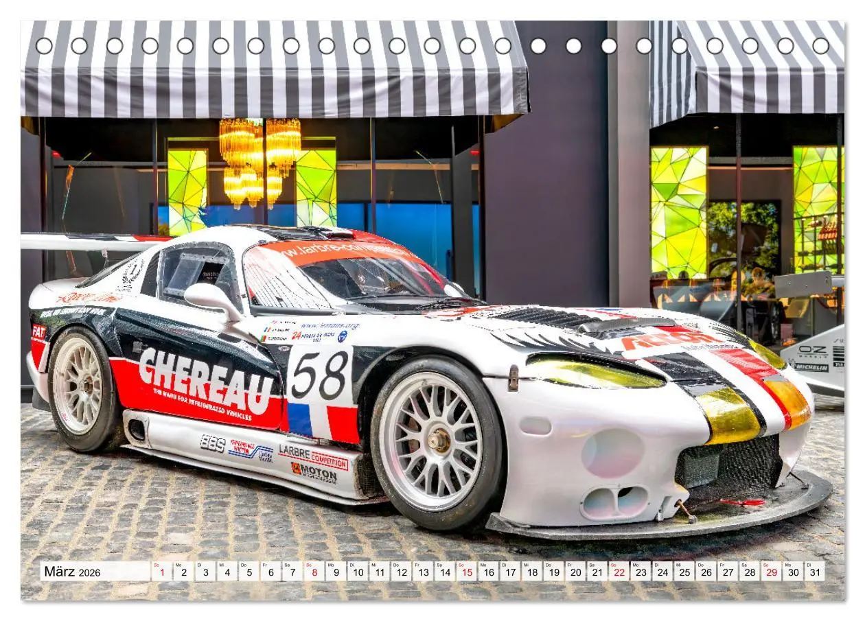 Bild: 9783457479766 | Nationales Auto Museum, Faszination auf Rädern (Tischkalender 2026...
