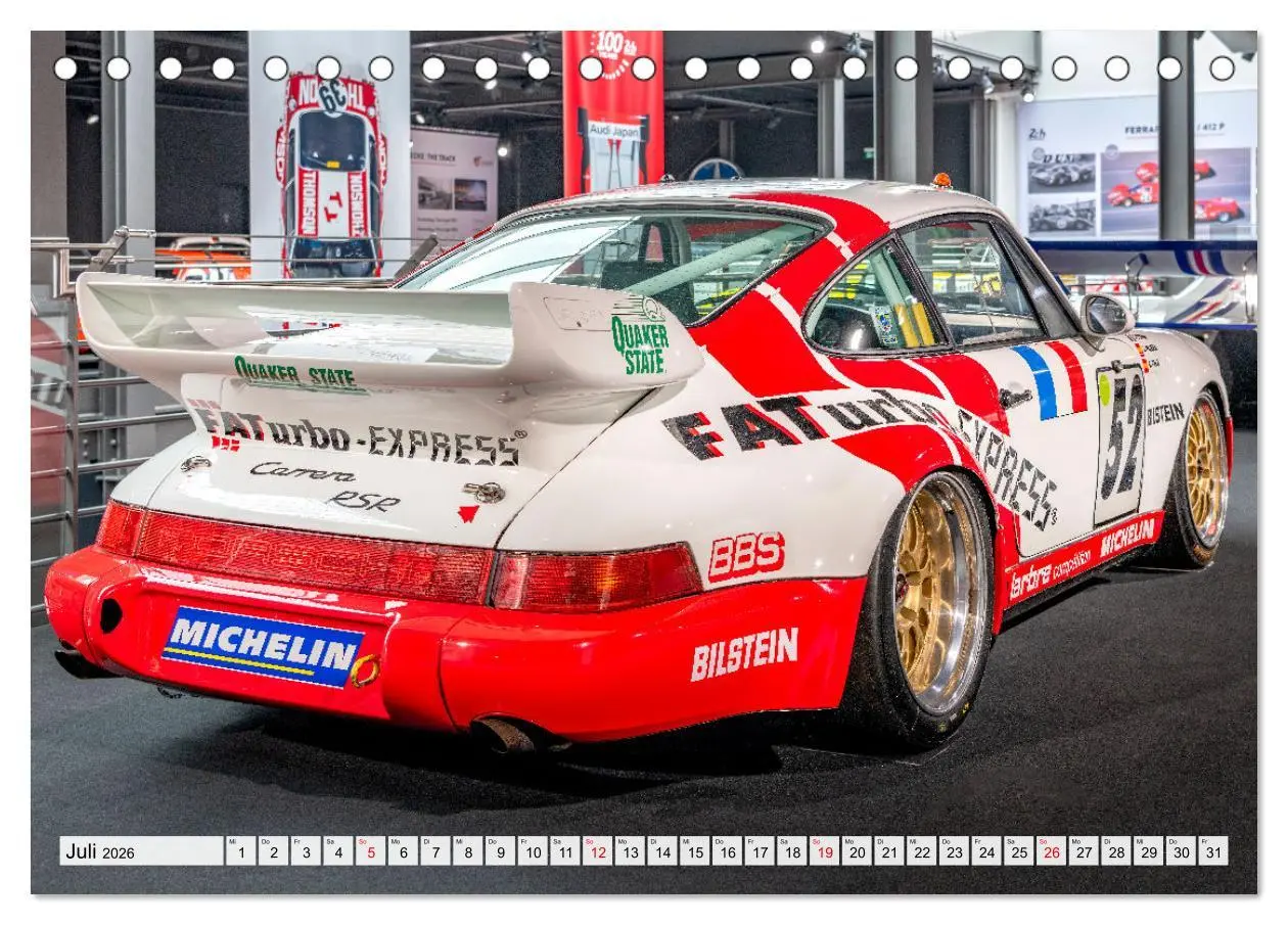 Bild: 9783457479766 | Nationales Auto Museum, Faszination auf Rädern (Tischkalender 2026...