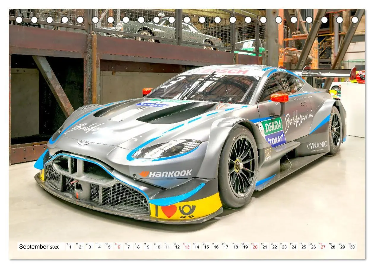 Bild: 9783457479766 | Nationales Auto Museum, Faszination auf Rädern (Tischkalender 2026...