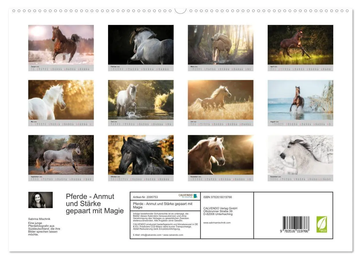 Bild: 9783516019766 | Pferde - Anmut und Stärke gepaart mit Magie (hochwertiger Premium...