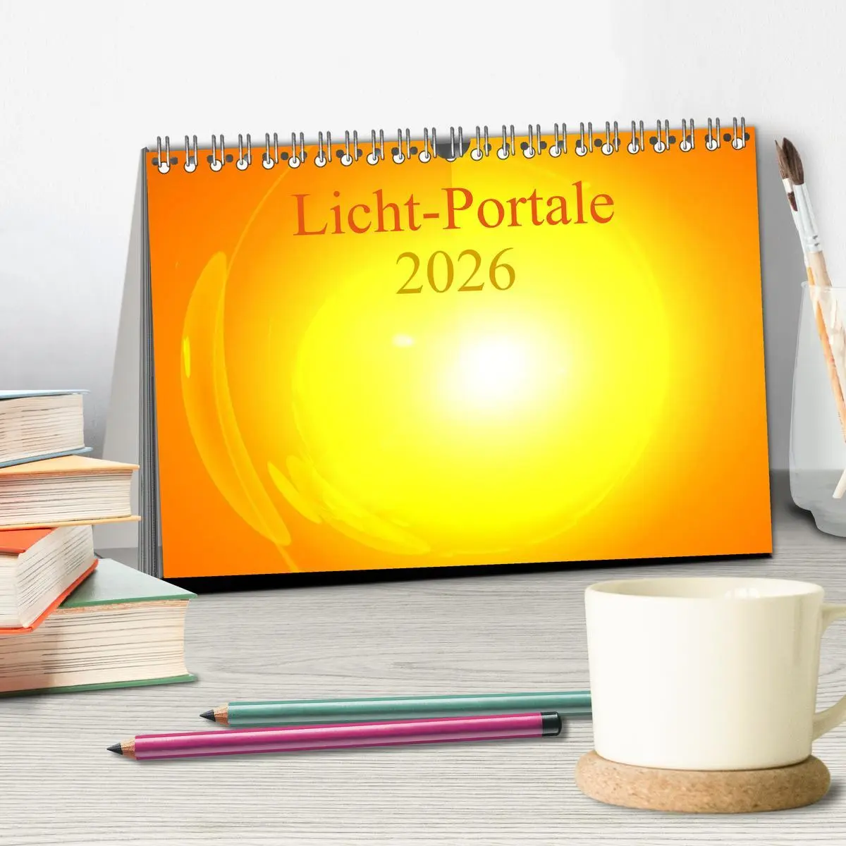 Bild: 9783516189766 | Licht-Portale 2026 (Tischkalender 2026 DIN A5 quer), CALVENDO...
