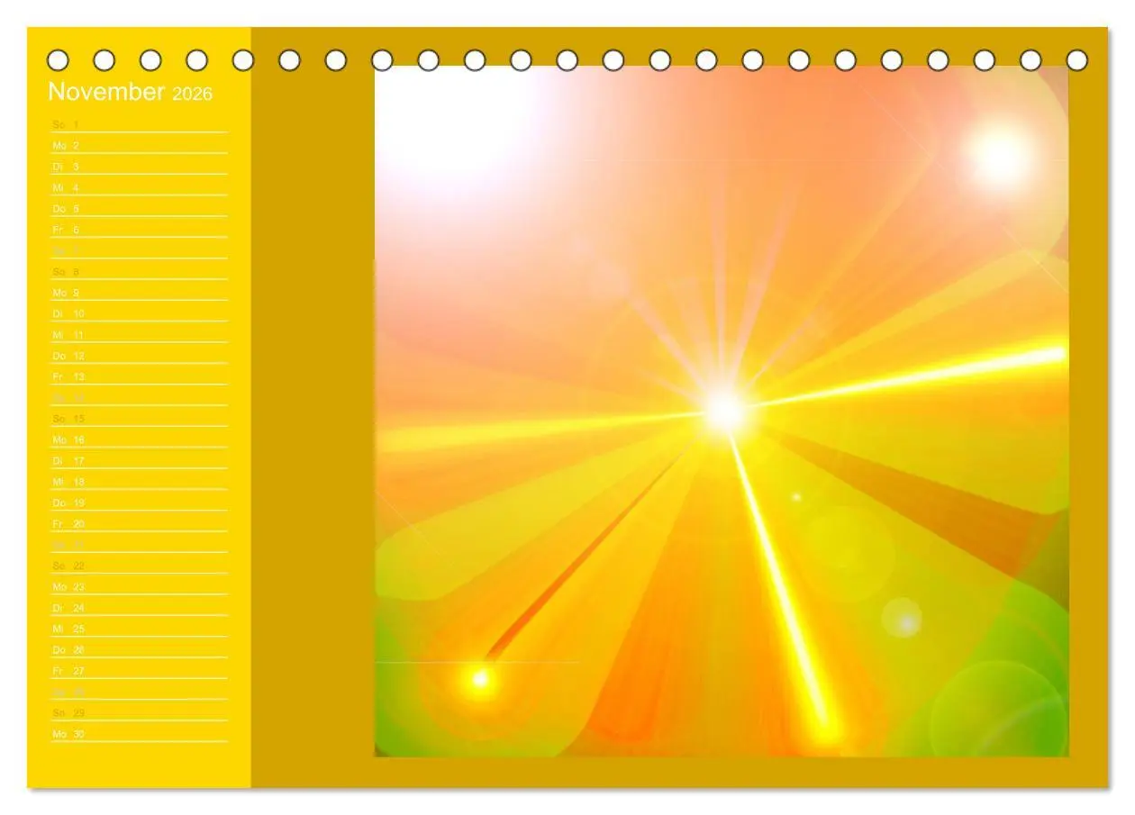 Bild: 9783516189766 | Licht-Portale 2026 (Tischkalender 2026 DIN A5 quer), CALVENDO...