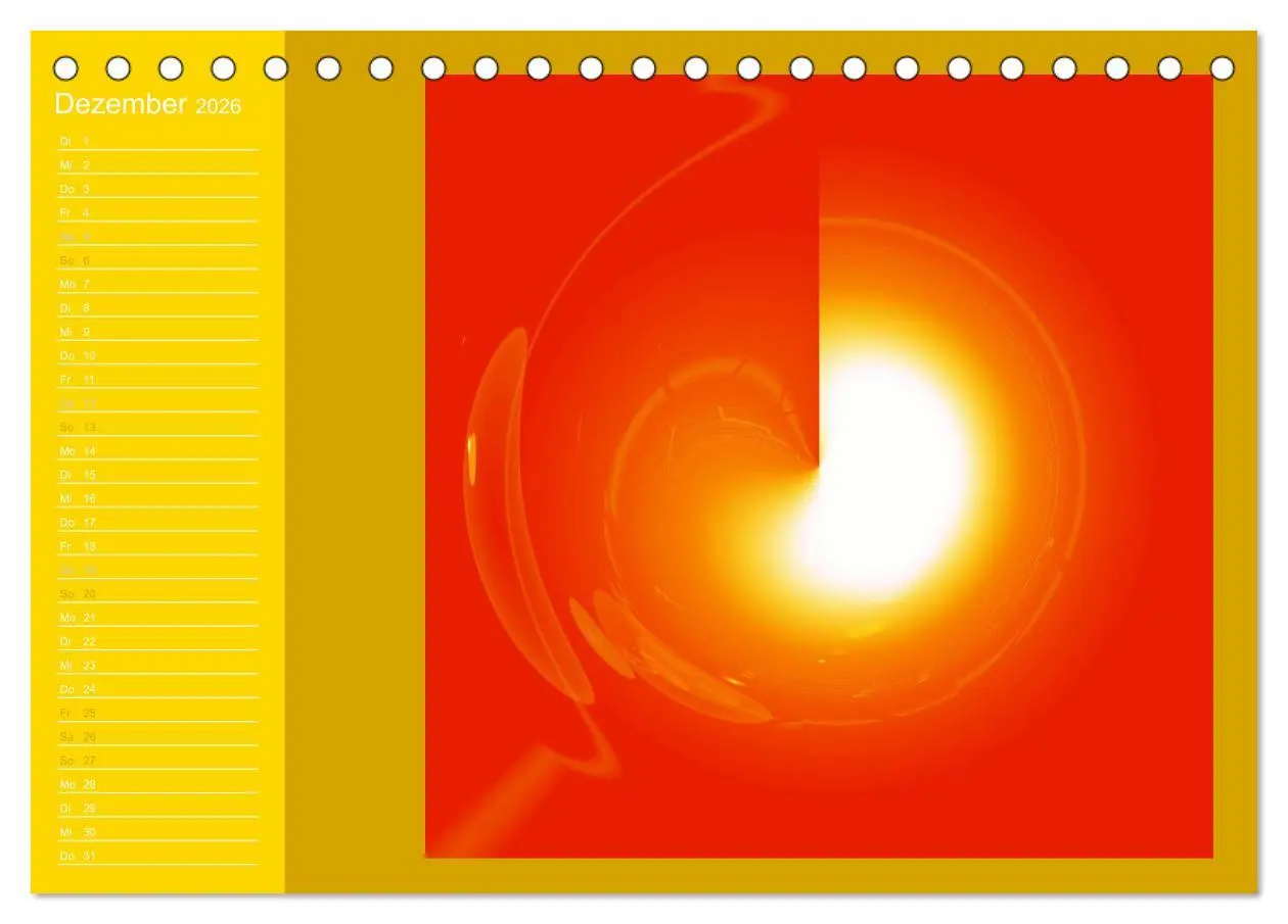Bild: 9783516189766 | Licht-Portale 2026 (Tischkalender 2026 DIN A5 quer), CALVENDO...