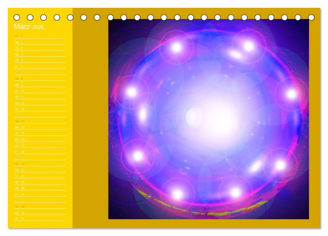 Bild: 9783516189766 | Licht-Portale 2026 (Tischkalender 2026 DIN A5 quer), CALVENDO...
