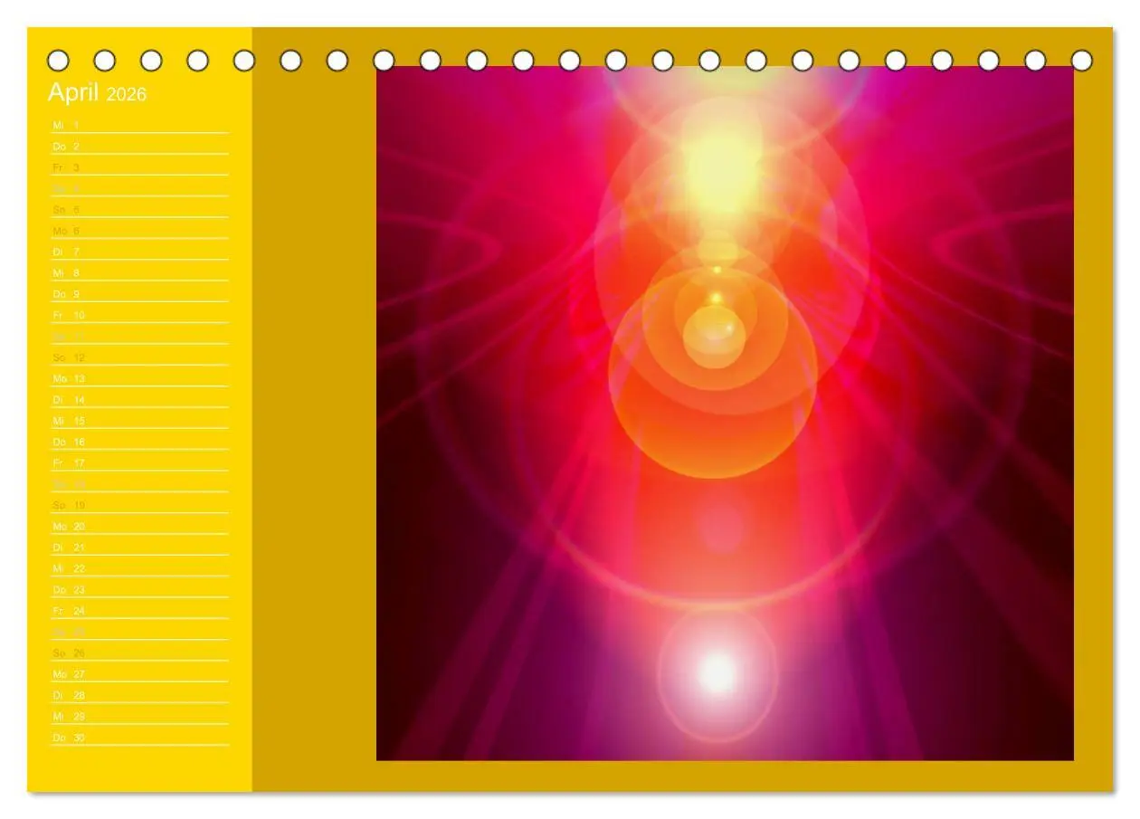 Bild: 9783516189766 | Licht-Portale 2026 (Tischkalender 2026 DIN A5 quer), CALVENDO...