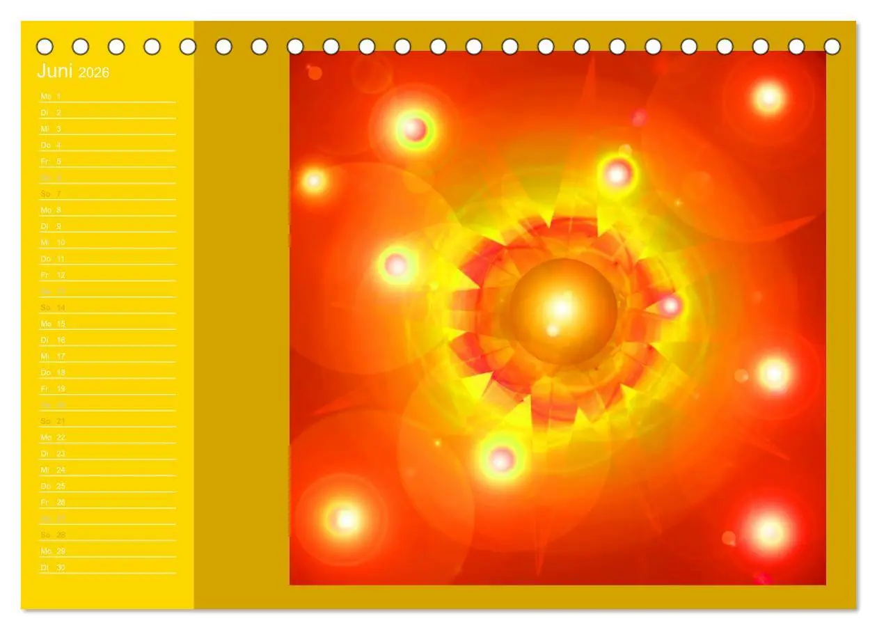 Bild: 9783516189766 | Licht-Portale 2026 (Tischkalender 2026 DIN A5 quer), CALVENDO...