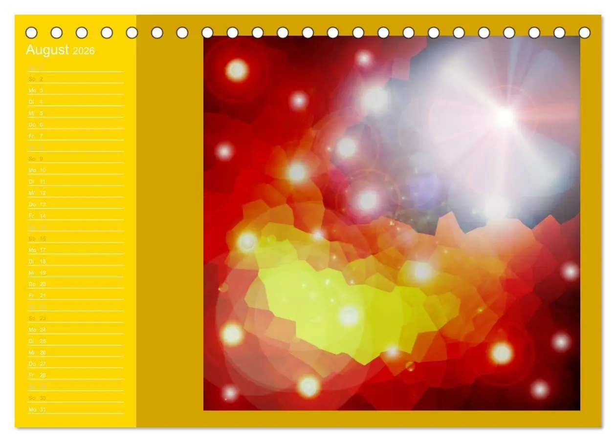 Bild: 9783516189766 | Licht-Portale 2026 (Tischkalender 2026 DIN A5 quer), CALVENDO...