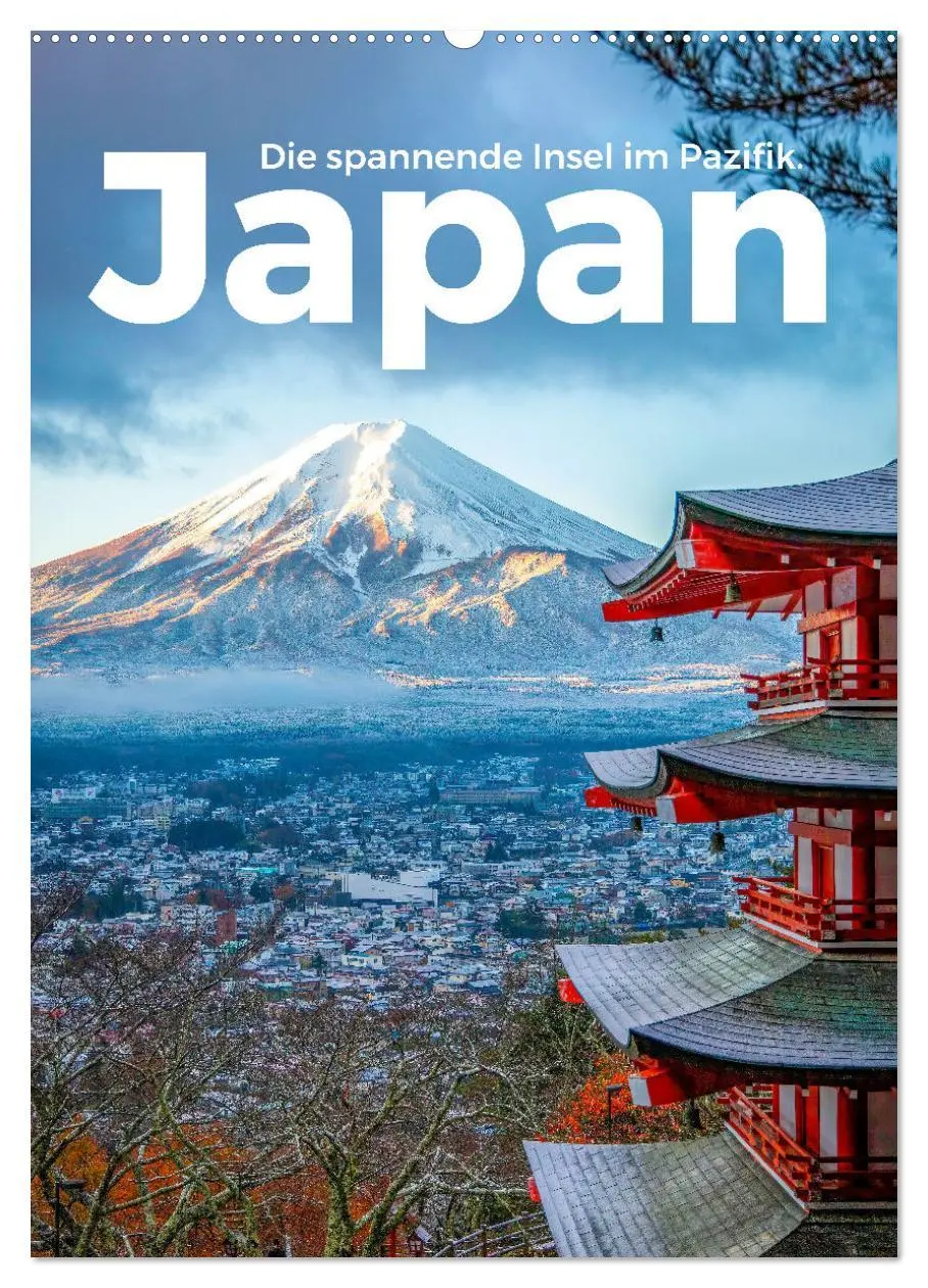 Cover: 9783516329766 | Japan - Die spannende Insel im Pazifik. (Wandkalender 2026 DIN A2...