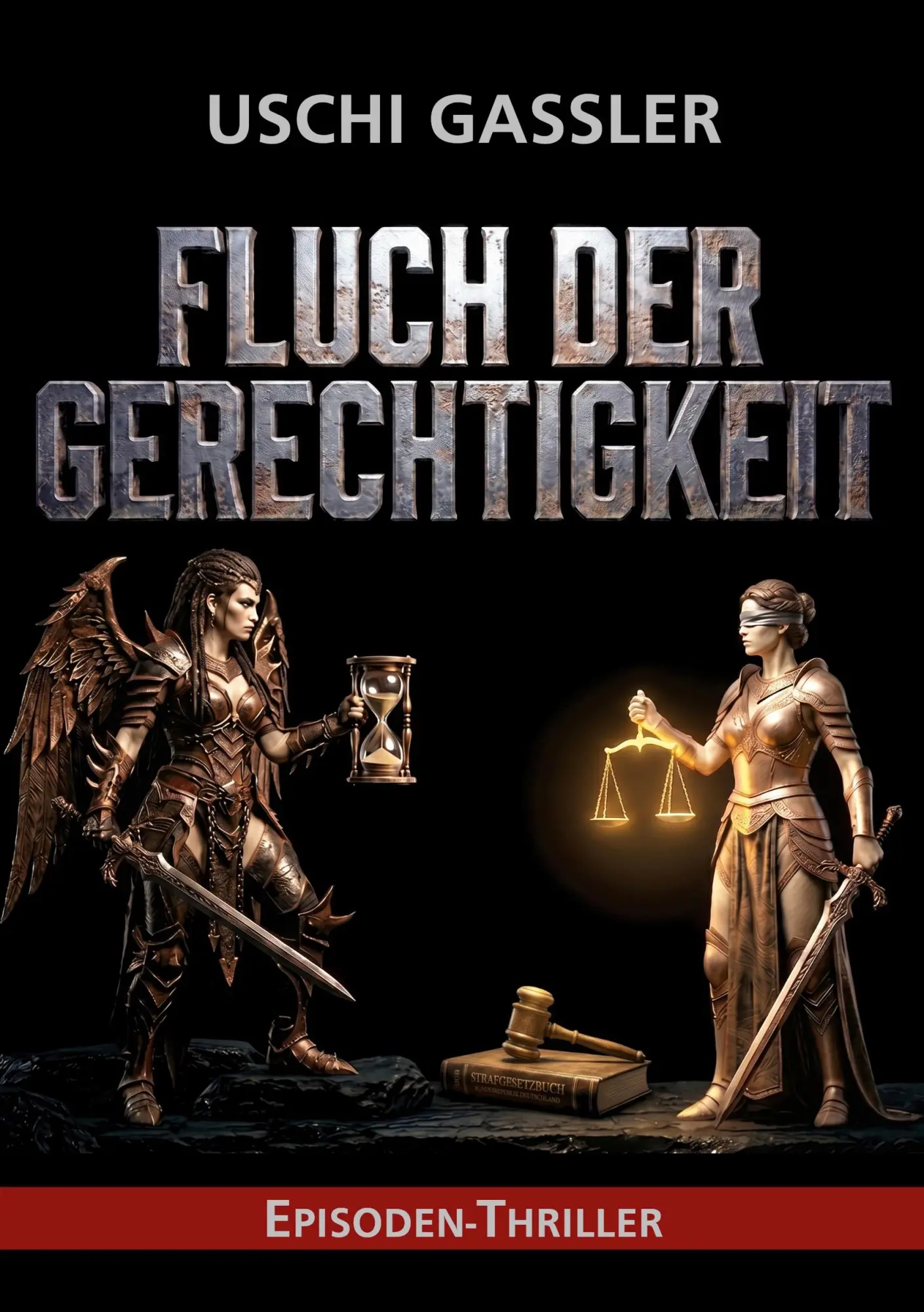 Cover: 9783696379766 | Fluch der Gerechtigkeit | Episoden-Thriller | Uschi Gassler | Buch