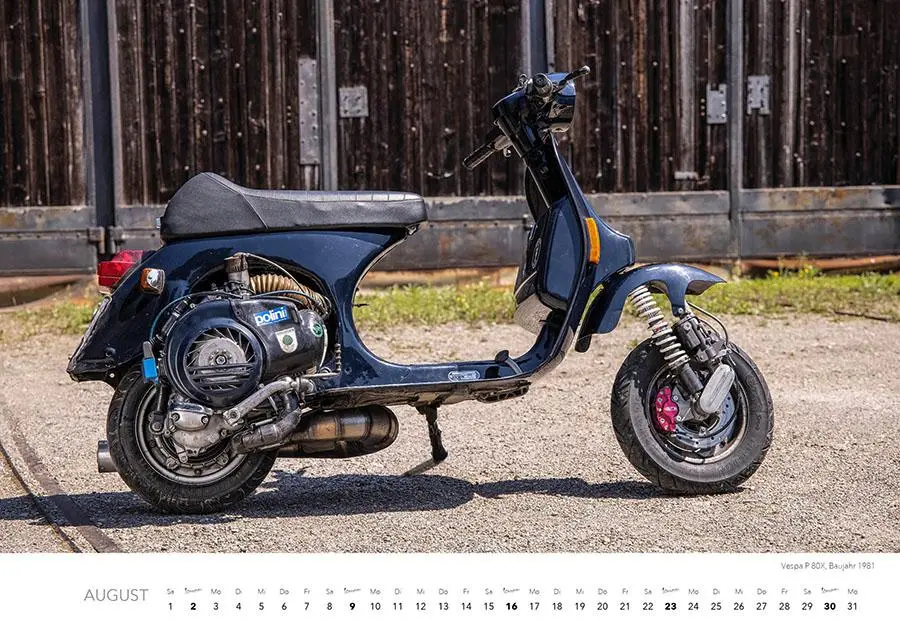 Bild: 9783966649766 | Vespa Kalender 2026 | La Dolce Vita auf zwei Rädern. Roller Kalender