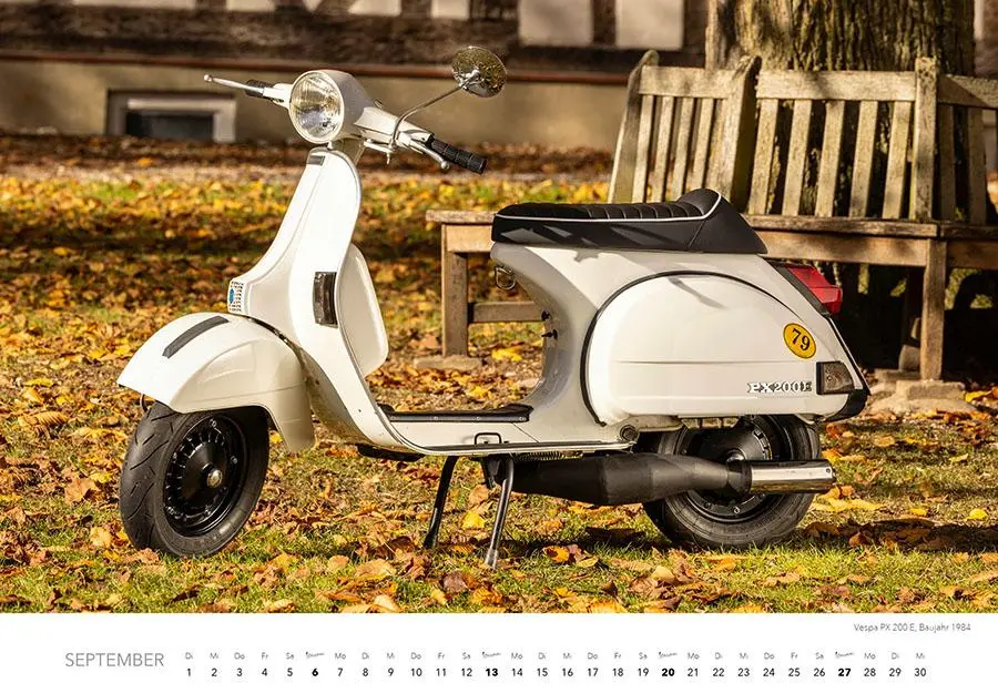 Bild: 9783966649766 | Vespa Kalender 2026 | La Dolce Vita auf zwei Rädern. Roller Kalender