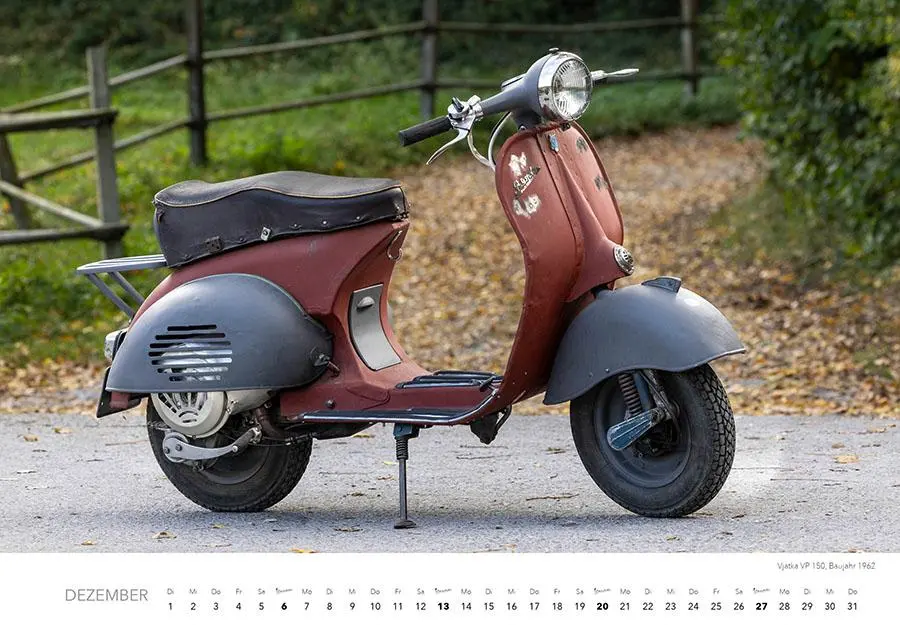 Bild: 9783966649766 | Vespa Kalender 2026 | La Dolce Vita auf zwei Rädern. Roller Kalender