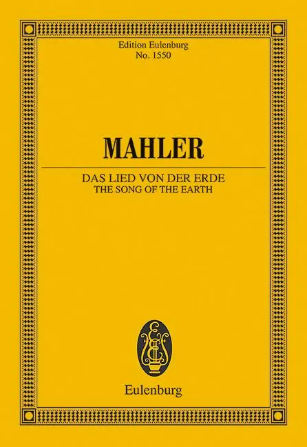 Cover: 841886029866 | Das Lied von der Erde | Orchester. Studienpartitur. | Broschüre | 2017